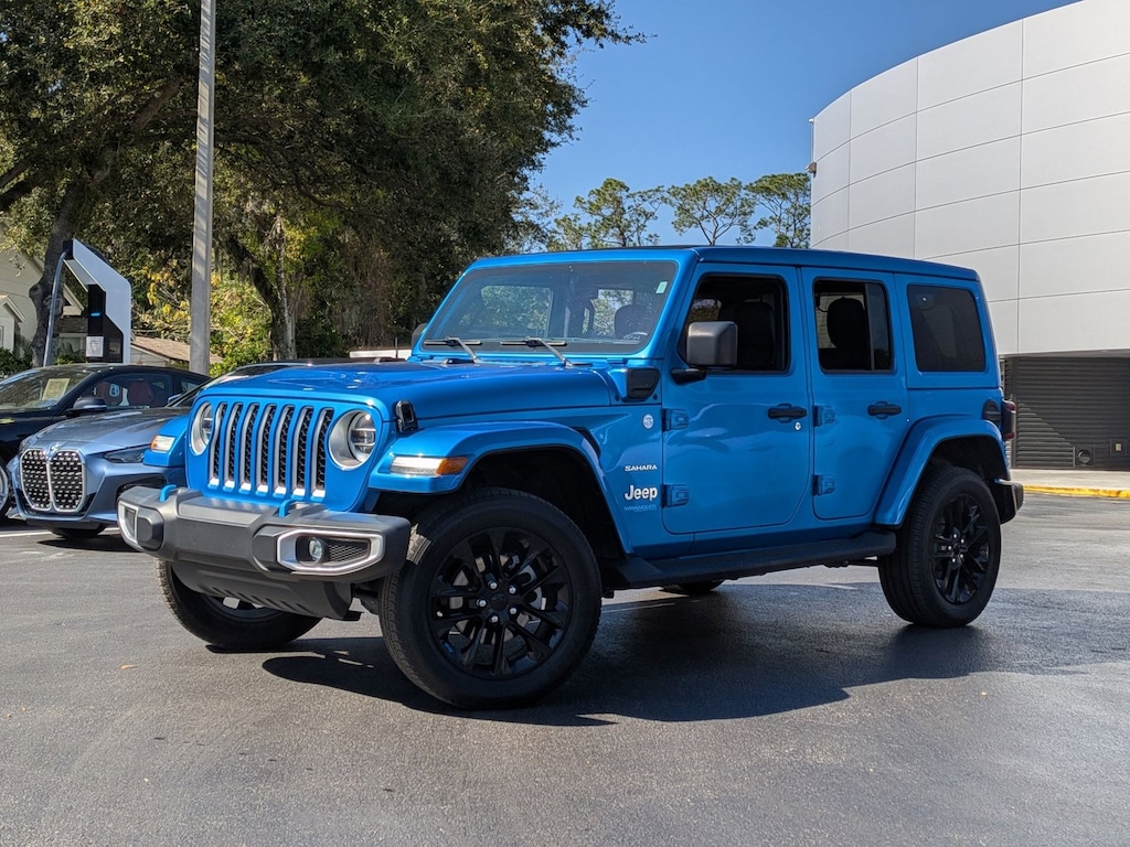 Used 2022 Jeep Wrangler Unlimited 4xe Sahara SUV