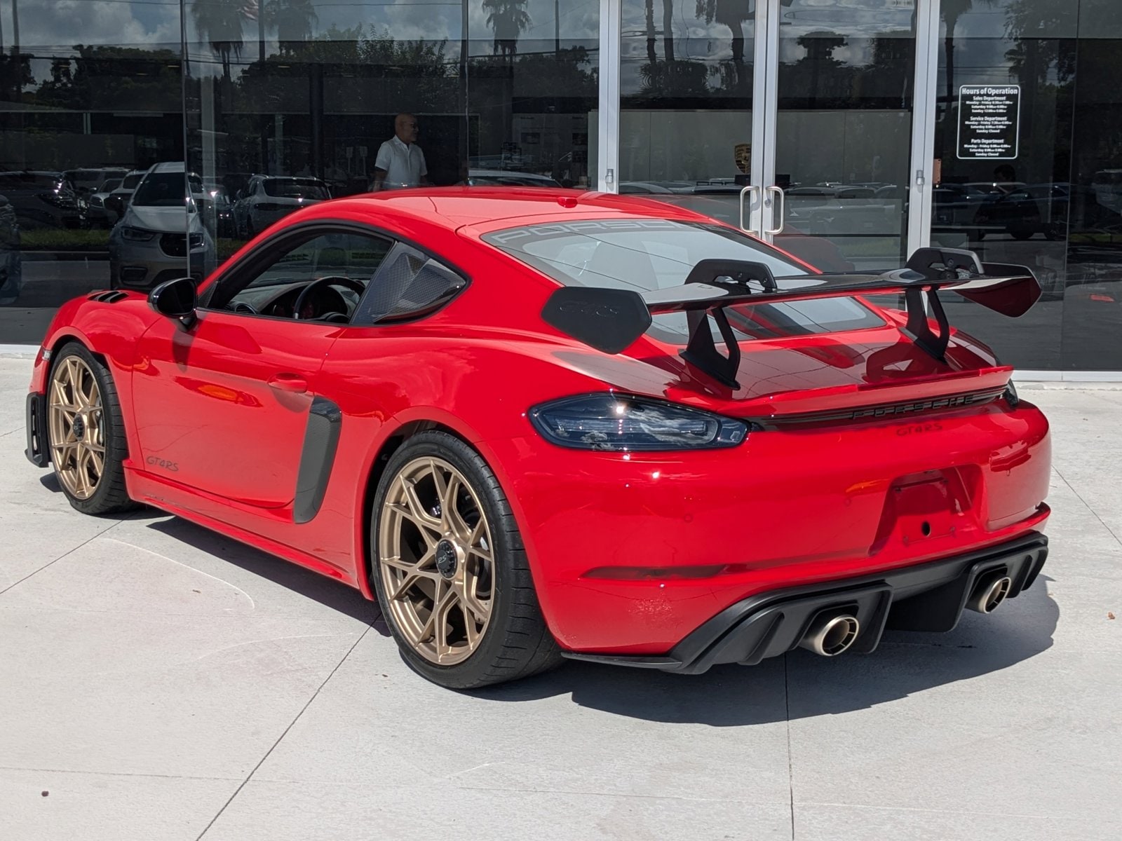 Certified 2023 Porsche 718 GT4 RS with VIN WP0AE2A81PS280855 for sale in Maitland, FL