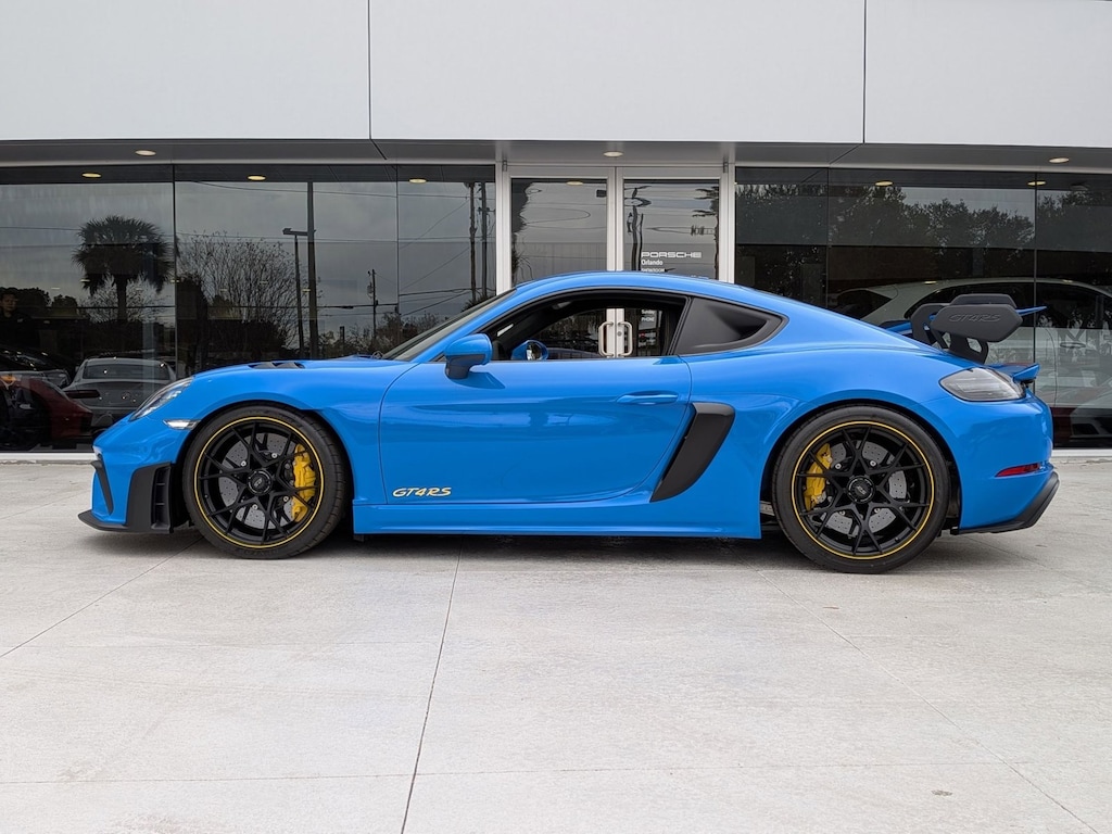 Certified 2025 Porsche 718 Cayman GT4 RS Coupe