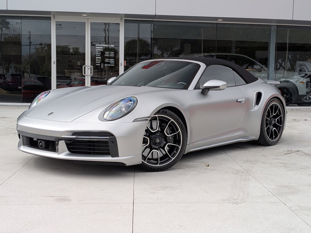 Used 2021 Porsche 911 Turbo S Cabriolet