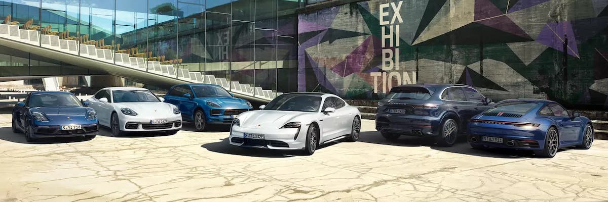 New Porsche model lineup