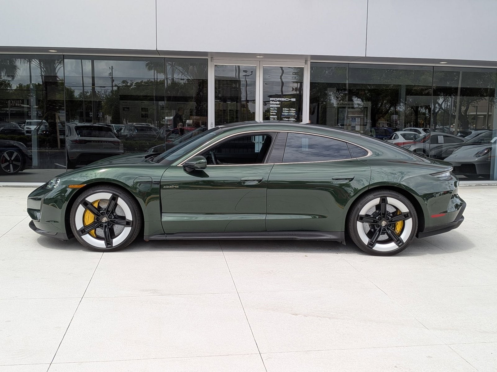 Certified 2025 Porsche Taycan Turbo S with VIN WP0AC2Y13SSA55217 for sale in Maitland, FL