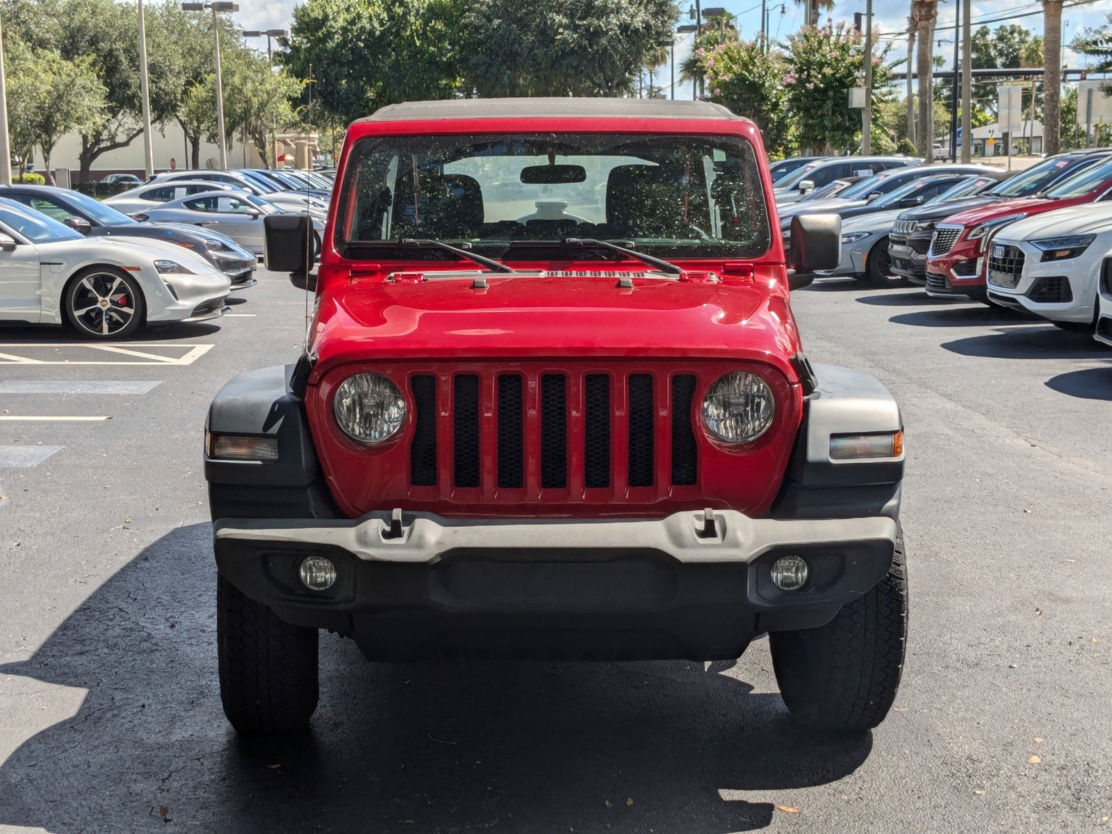 Used 2018 Jeep All-New Wrangler Unlimited Sport with VIN 1C4HJXDN3JW196741 for sale in Maitland, FL