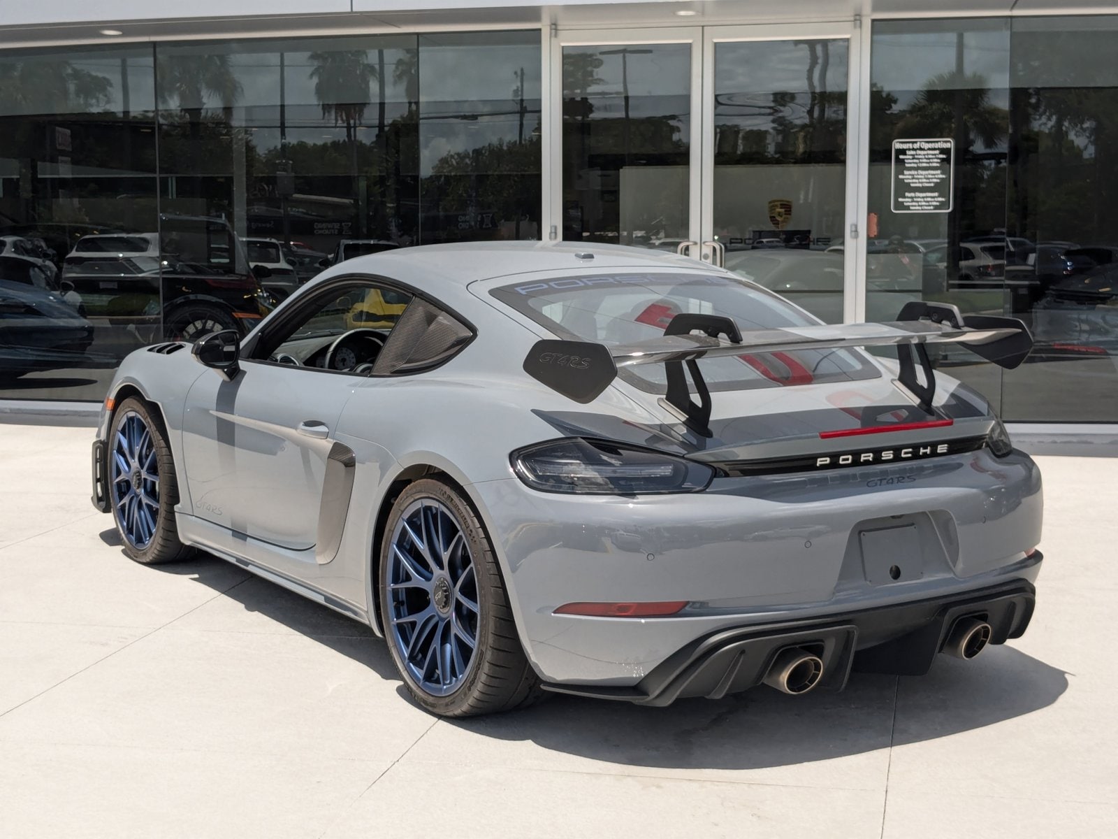 Certified 2023 Porsche 718 GT4 RS with VIN WP0AE2A88PS280402 for sale in Maitland, FL