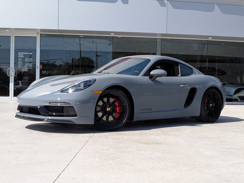 Certified 2024 Porsche 718 Cayman GTS 4.0 Coupe