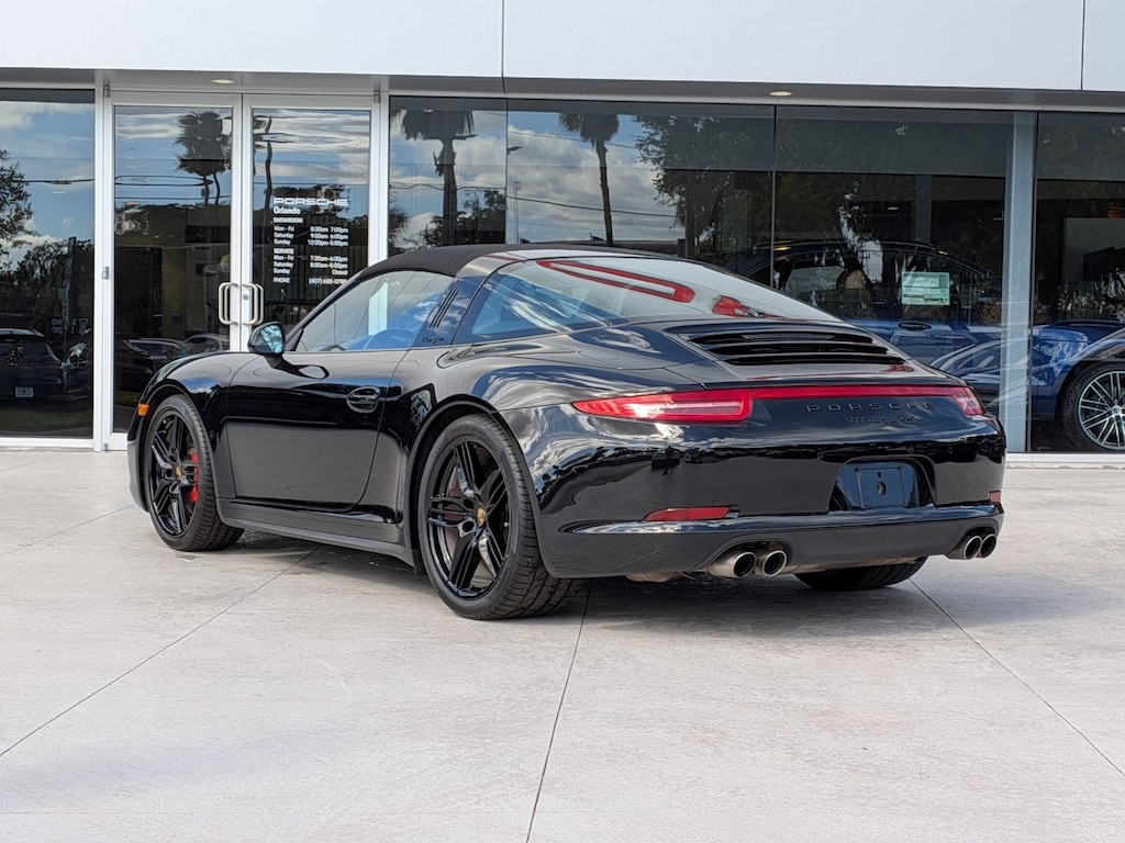 Certified 2015 Porsche 911 Targa 4S Coupe