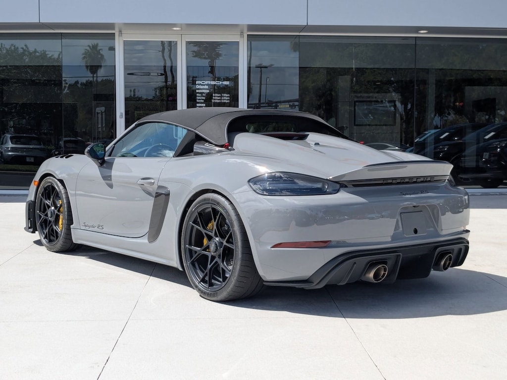 Certified 2025 Porsche 718 Spyder RS Convertible