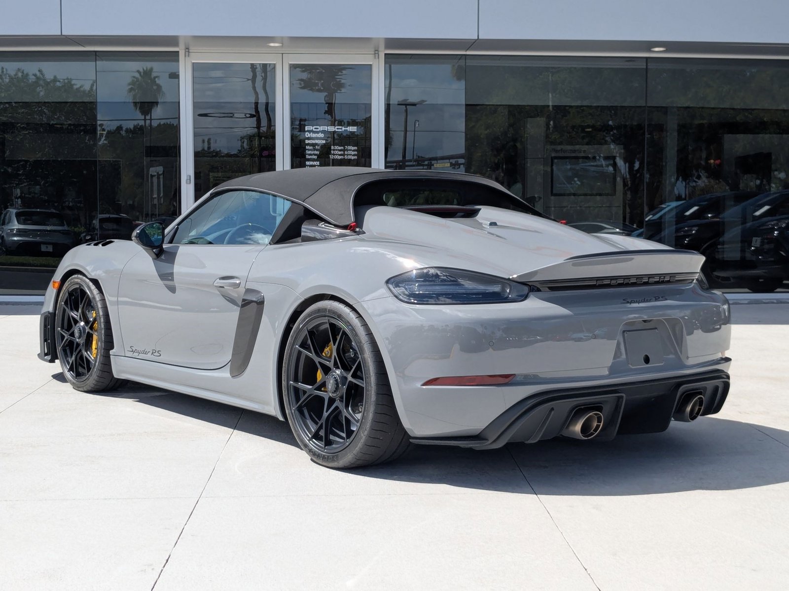 2025 Porsche Boxster Spyder photo 3