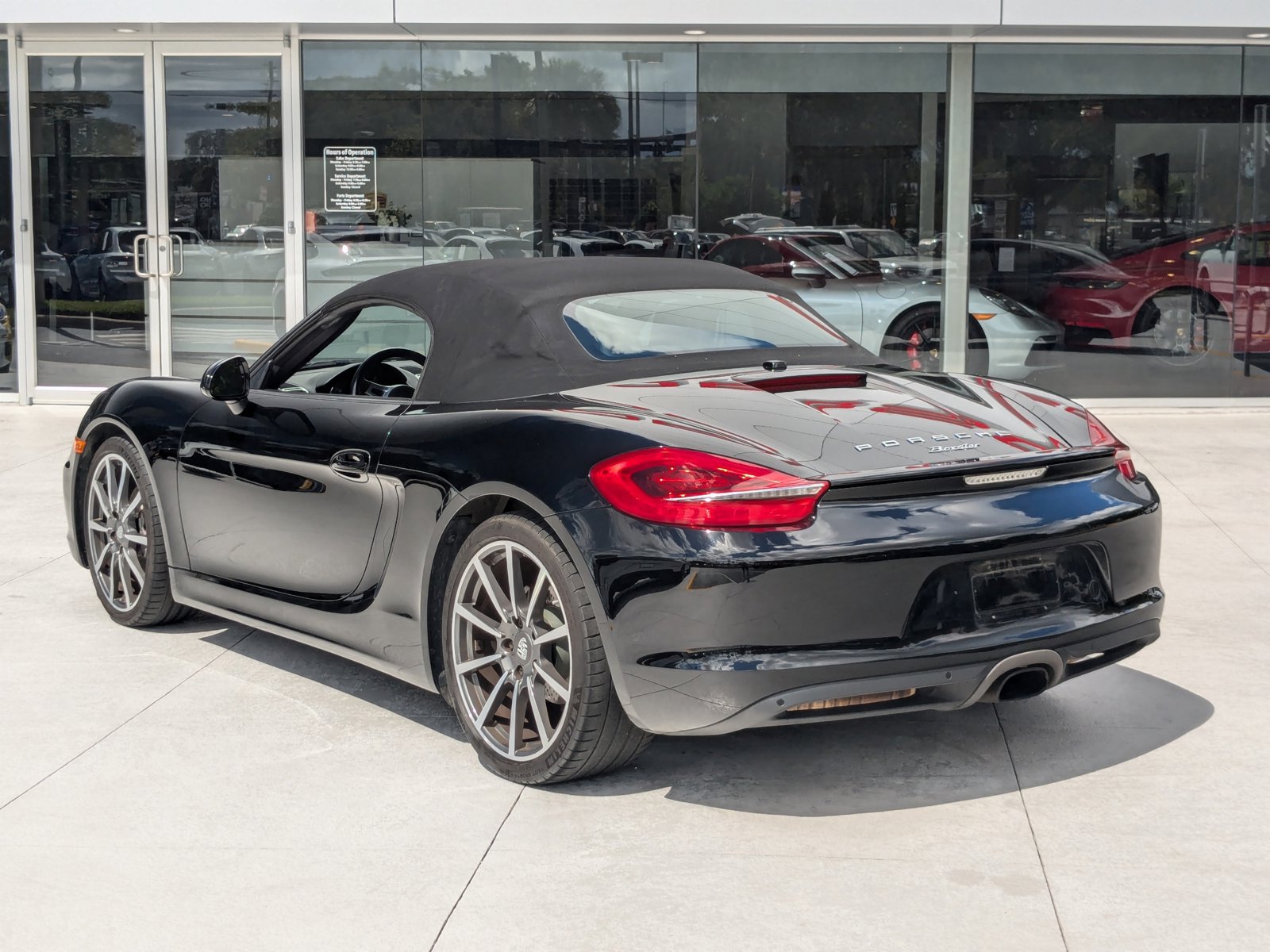 Used 2016 Porsche Boxster Black Edition with VIN WP0CA2A81GS120320 for sale in Orlando, FL