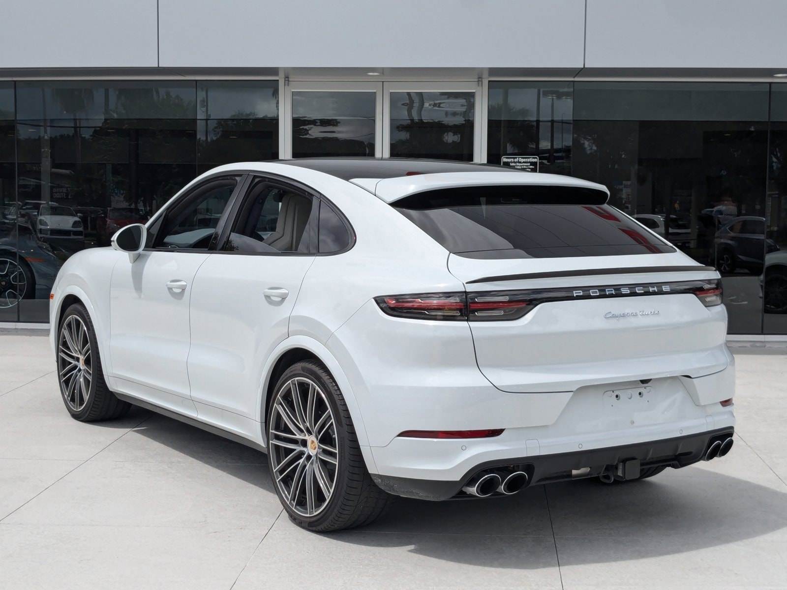 Certified 2022 Porsche Cayenne Coup Turbo with VIN WP1BF2AY8NDA58394 for sale in Maitland, FL