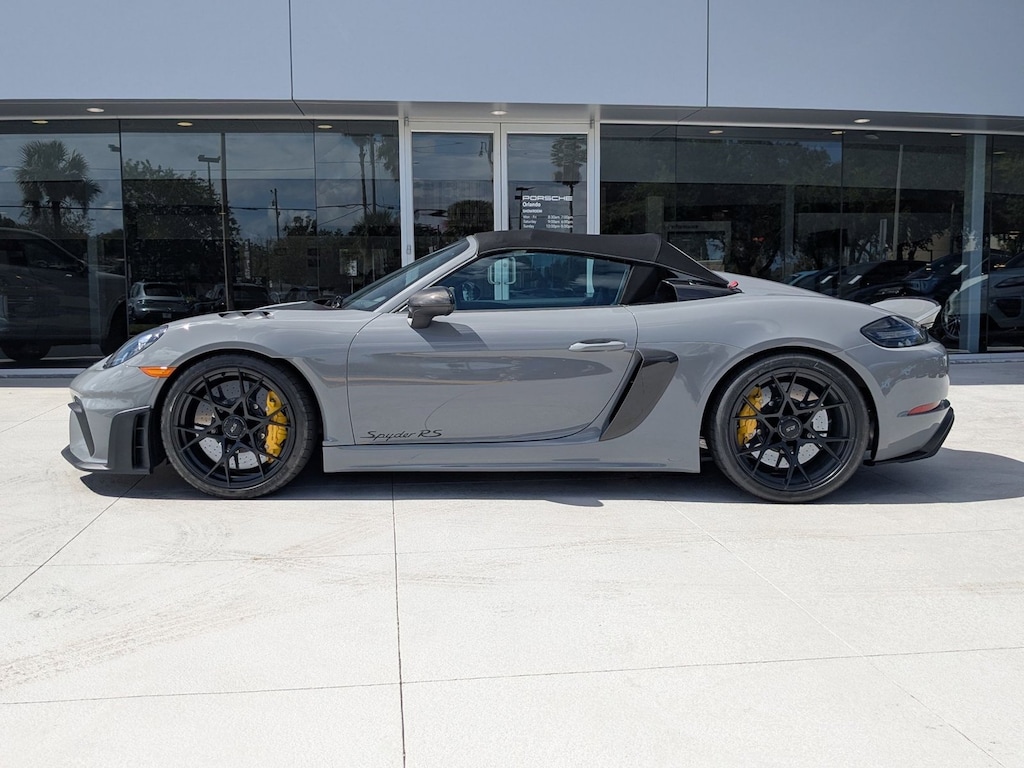 Certified 2025 Porsche 718 Spyder RS Convertible