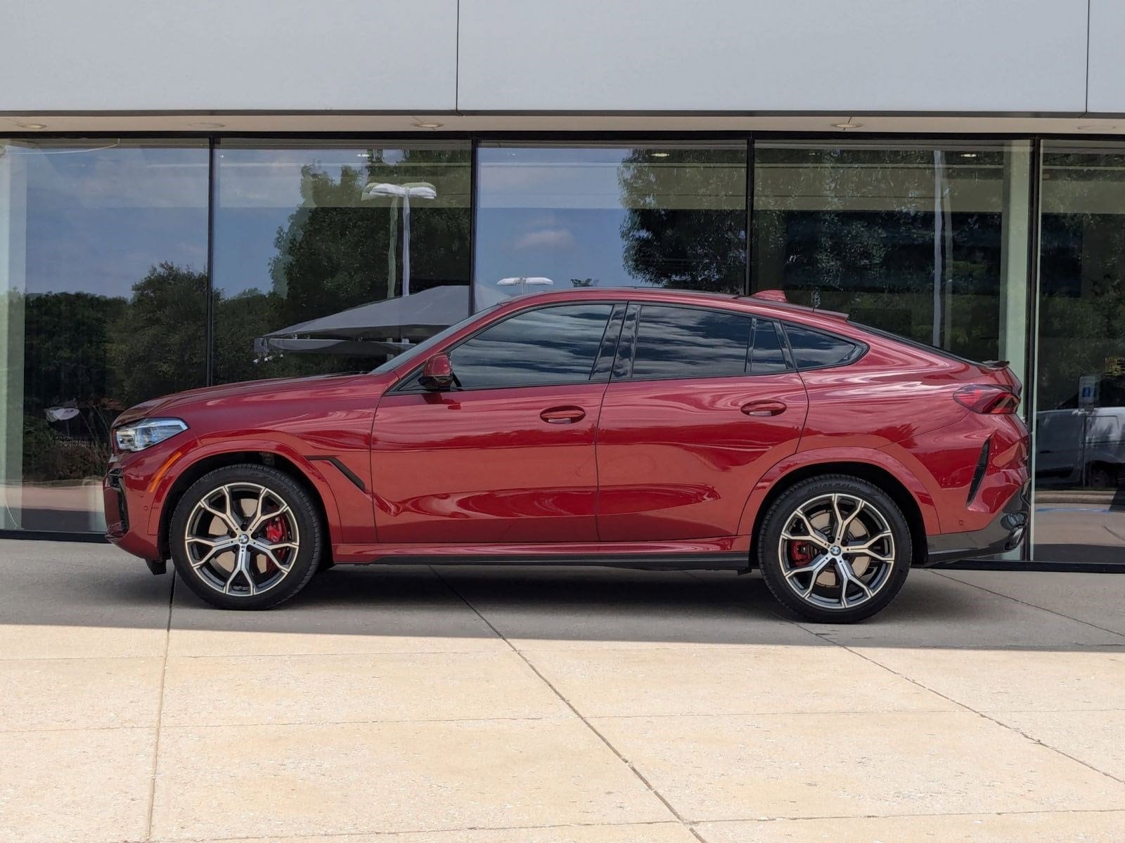 Used 2023 BMW X6 M50i with VIN 5UXCY8C07P9P14003 for sale in Plano, TX