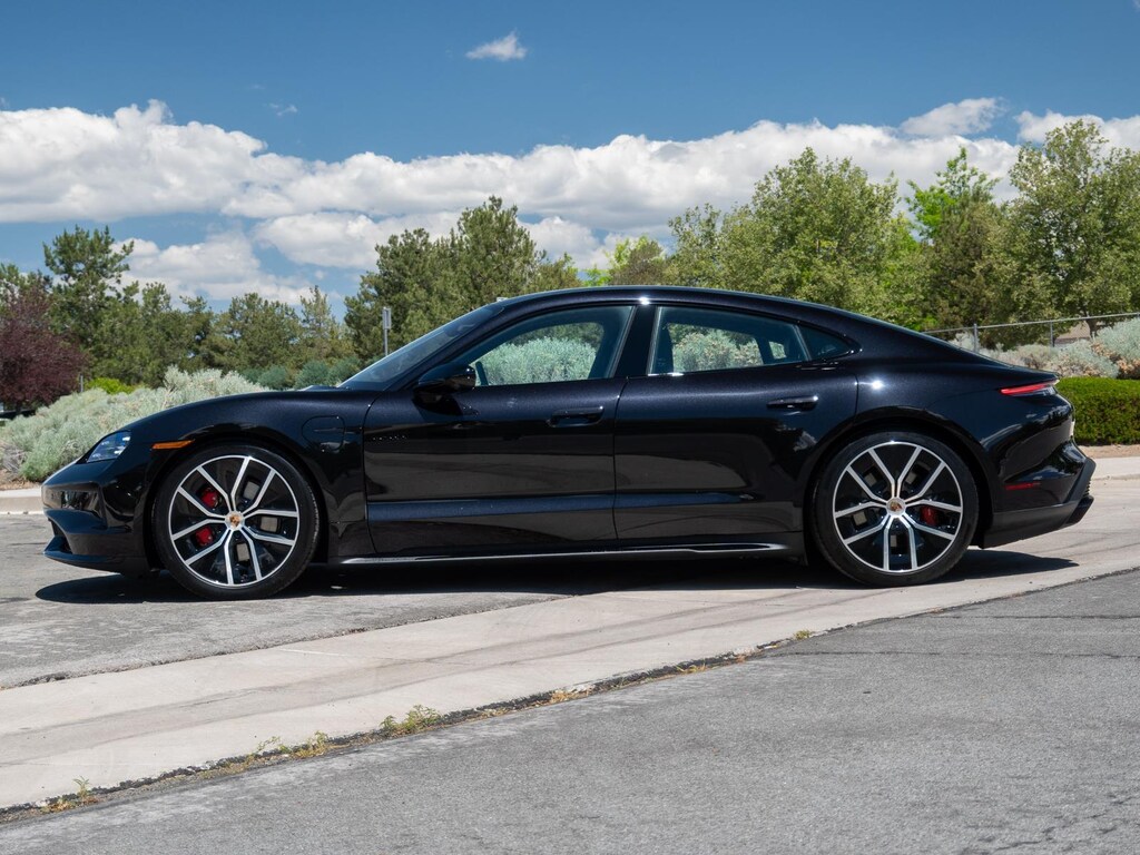 New 2026 Porsche Taycan 4S Black Edition Sedan