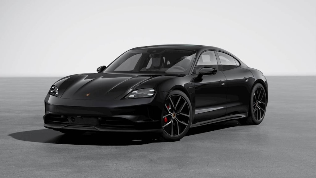 New 2026 Porsche Taycan 4S Black Edition Sedan