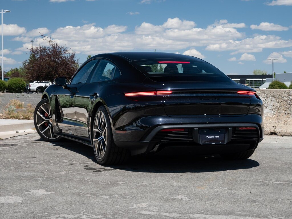 New 2026 Porsche Taycan 4S Black Edition Sedan