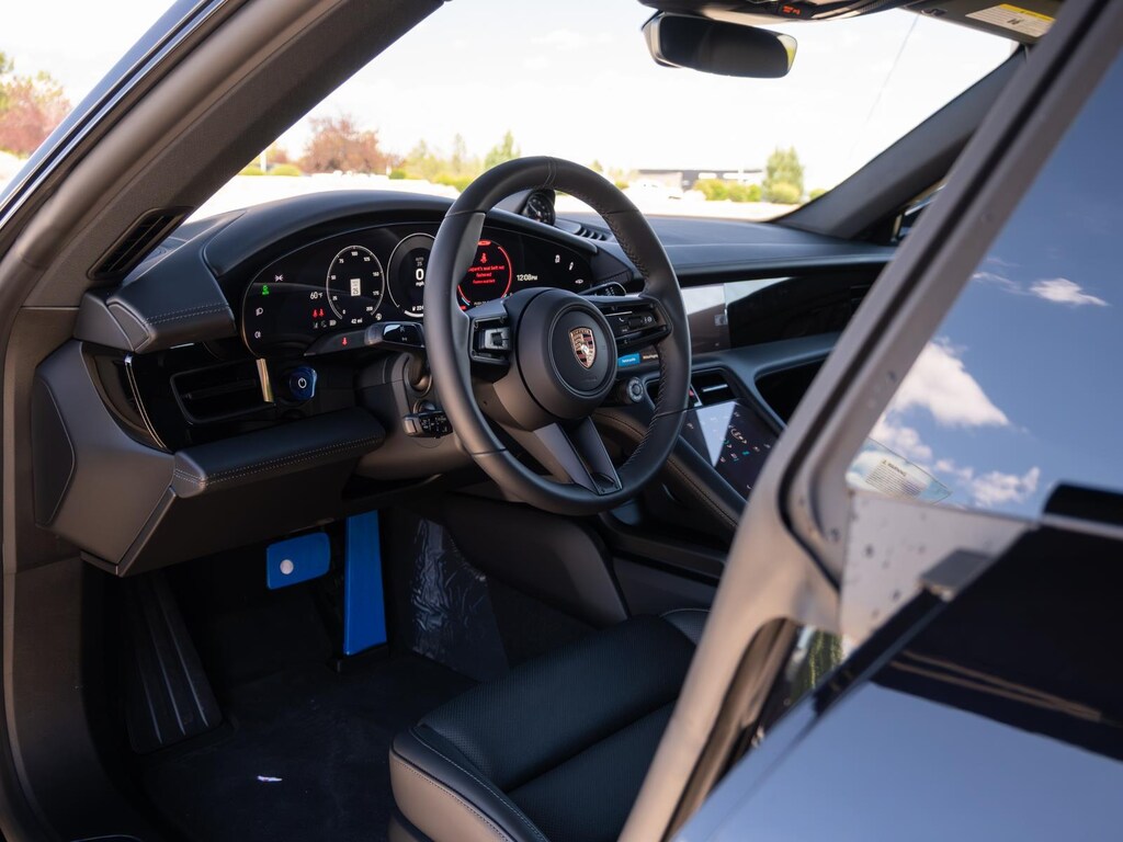 New 2026 Porsche Taycan 4S Black Edition Sedan