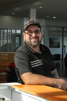Staff member Anthony Mendoza from 70fe42603e54