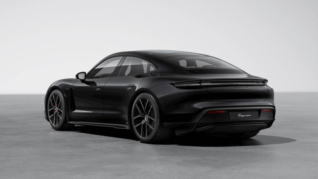 New 2026 Porsche Taycan 4S Black Edition Sedan