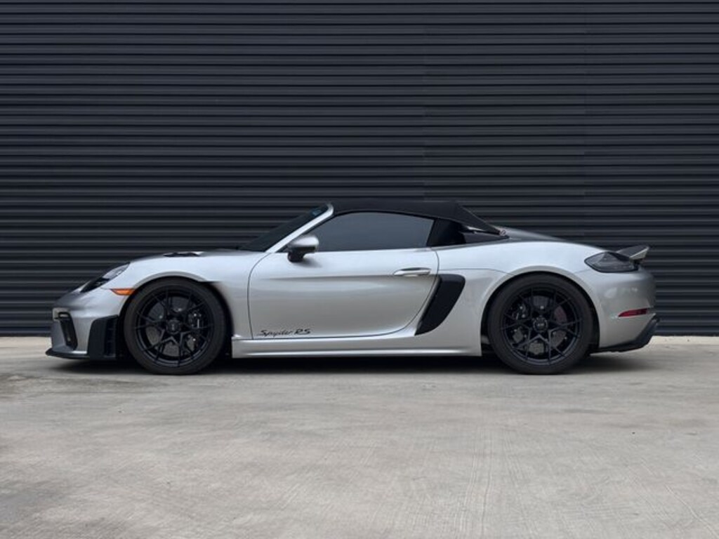 Certified 2025 Porsche 718 Spyder RS Convertible