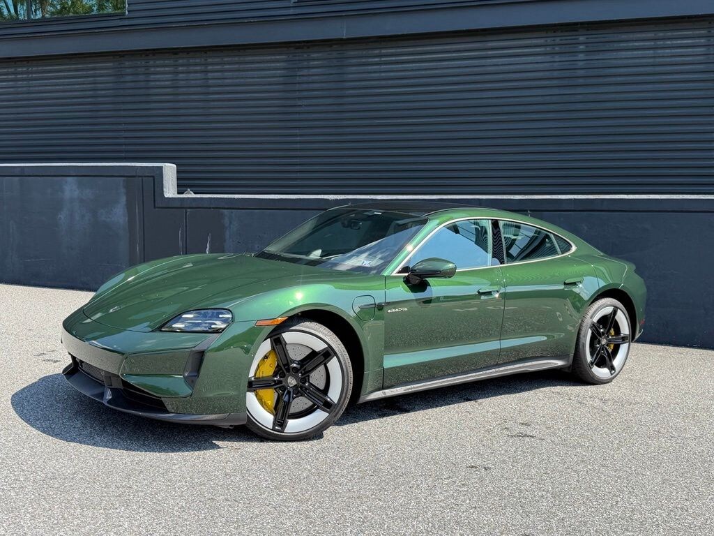 Certified 2025 Porsche Taycan Turbo S Sedan