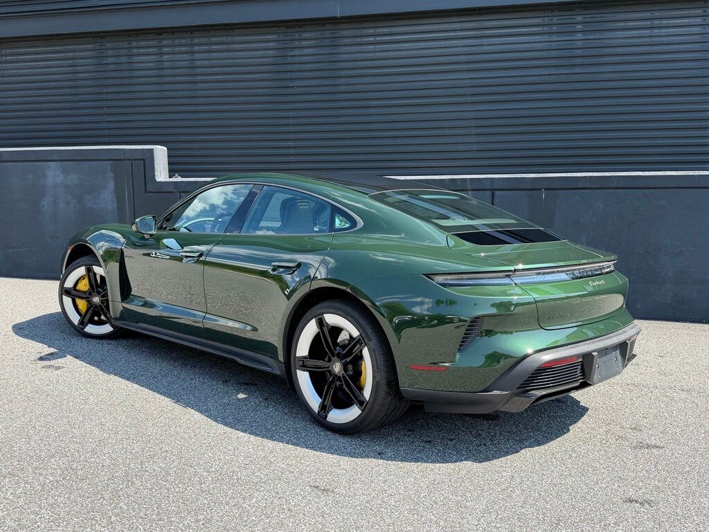 Certified 2025 Porsche Taycan Turbo S Sedan