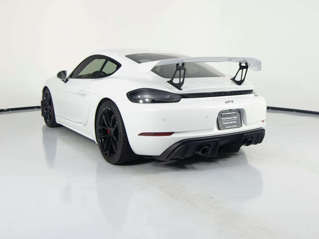 Certified 2022 Porsche 718 Cayman GT4 Coupe