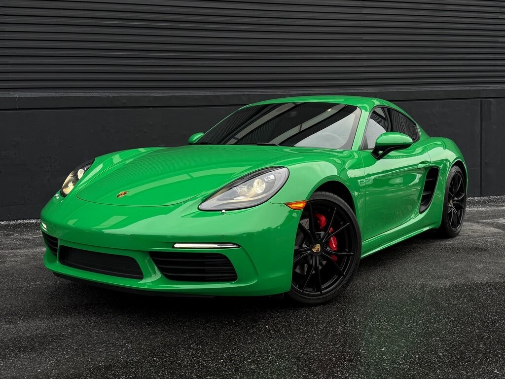 Certified 2023 Porsche 718 Cayman S Coupe