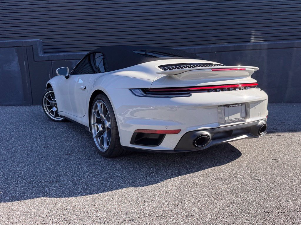 Certified 2022 Porsche 911 Turbo S Cabriolet