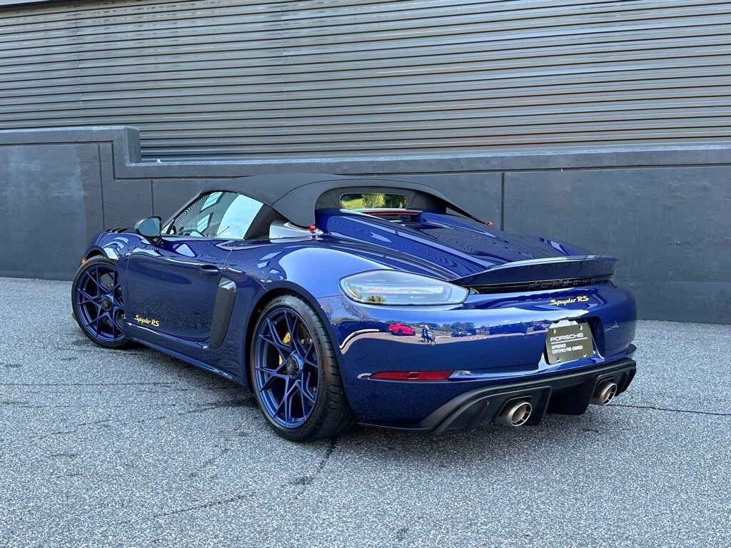 2025 Porsche Boxster Spyder photo 3