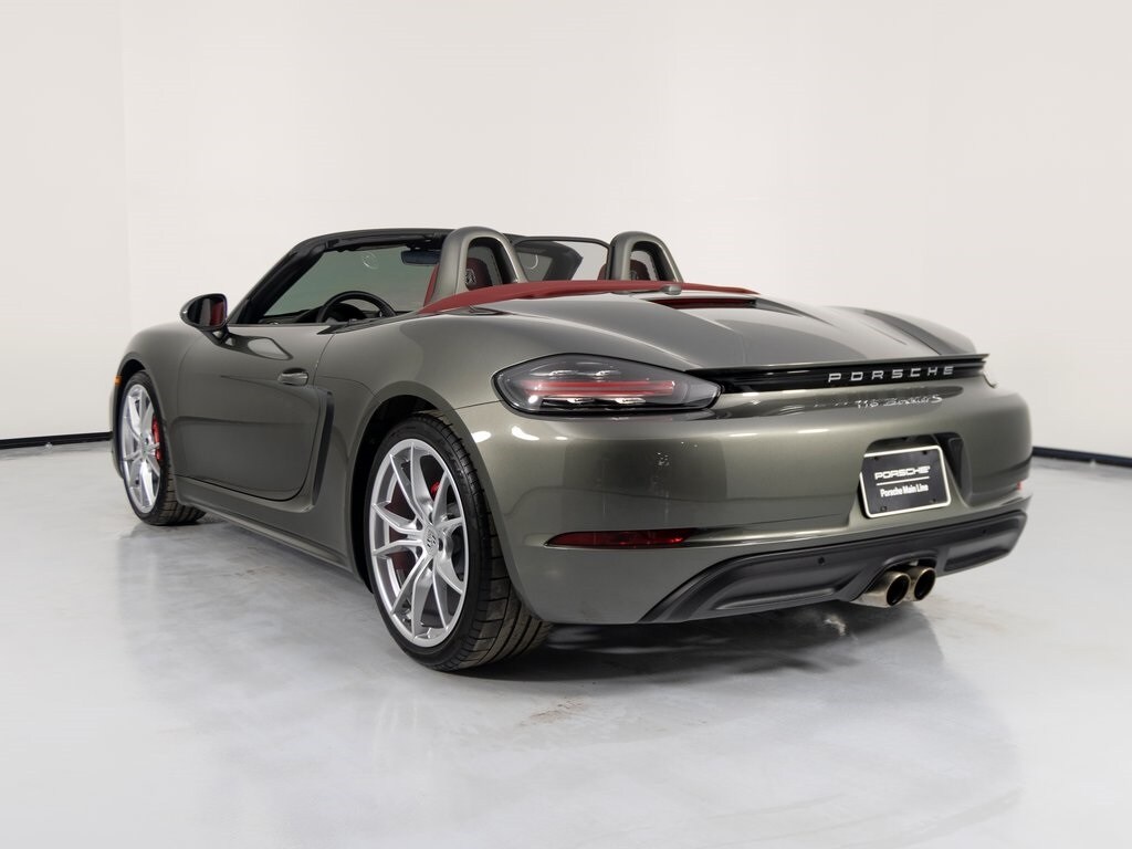 Certified 2024 Porsche 718 Boxster S Convertible