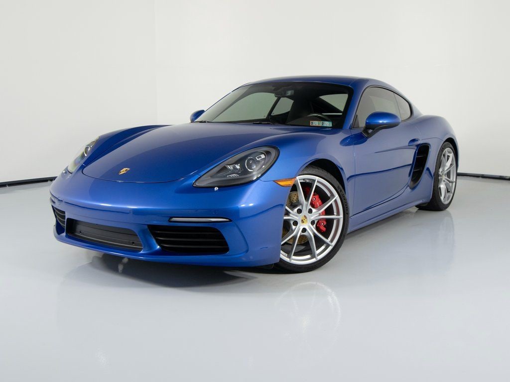 Certified 2017 Porsche 718 Cayman S Coupe