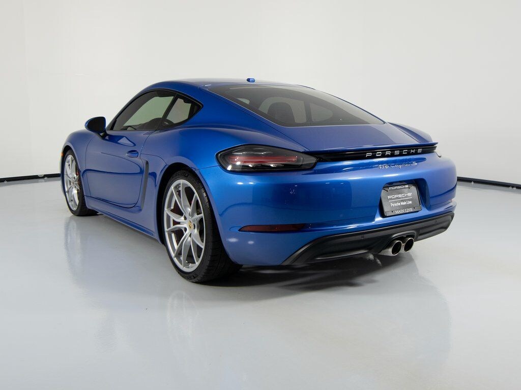 Certified 2017 Porsche 718 Cayman S Coupe