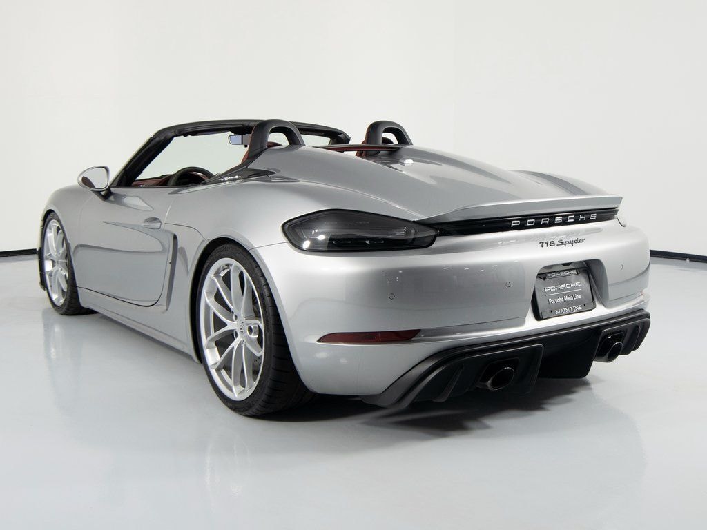 Certified 2023 Porsche 718 Spyder Convertible