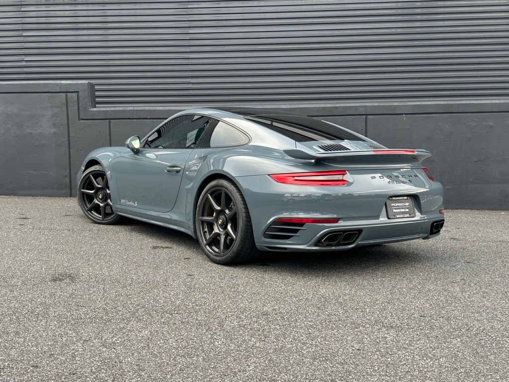 Certified 2018 Porsche 911 Turbo S Coupe