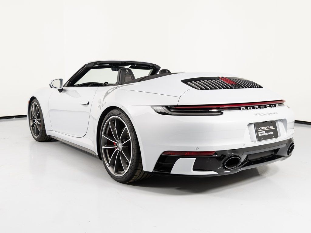 Certified 2024 Porsche 911 Carrera 4S Convertible