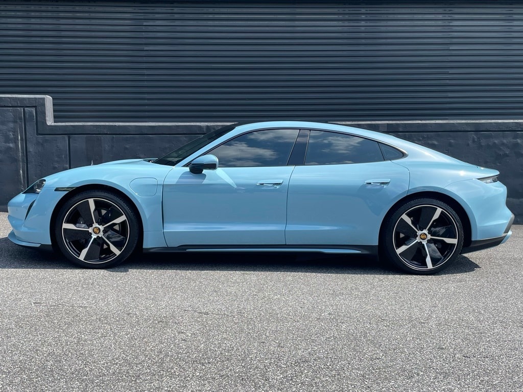 Certified 2022 Porsche Taycan Base with VIN WP0AA2Y15NSA16798 for sale in Newtown Square, PA