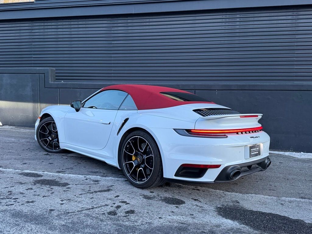 Certified 2022 Porsche 911 Turbo S Cabriolet
