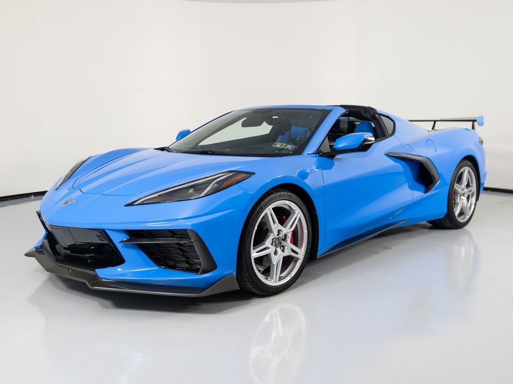 Used 2021 Chevrolet Corvette 3LT with VIN 1G1YC2D47M5121435 for sale in Newtown Square, PA