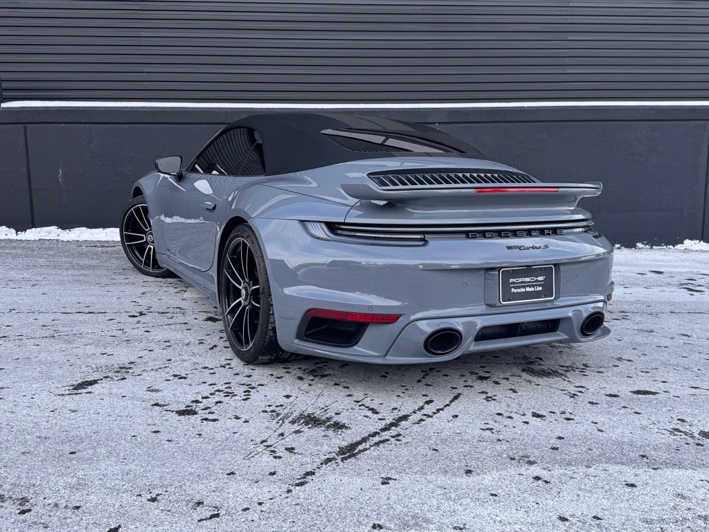 Certified 2023 Porsche 911 Turbo S Convertible