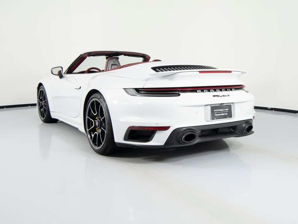 Certified 2022 Porsche 911 Turbo S Cabriolet