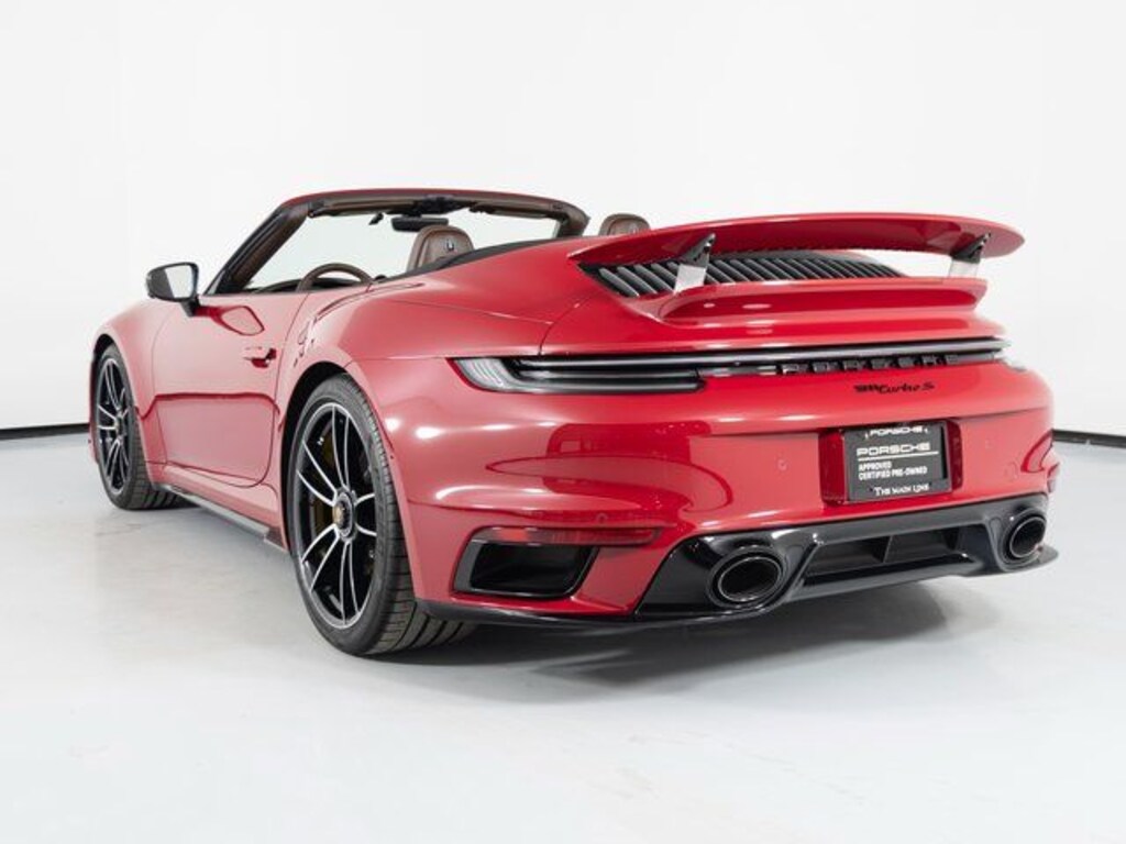 Certified 2022 Porsche 911 Turbo S Cabriolet