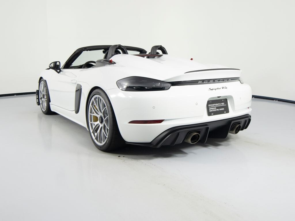 Certified 2025 Porsche 718 Spyder RS Convertible