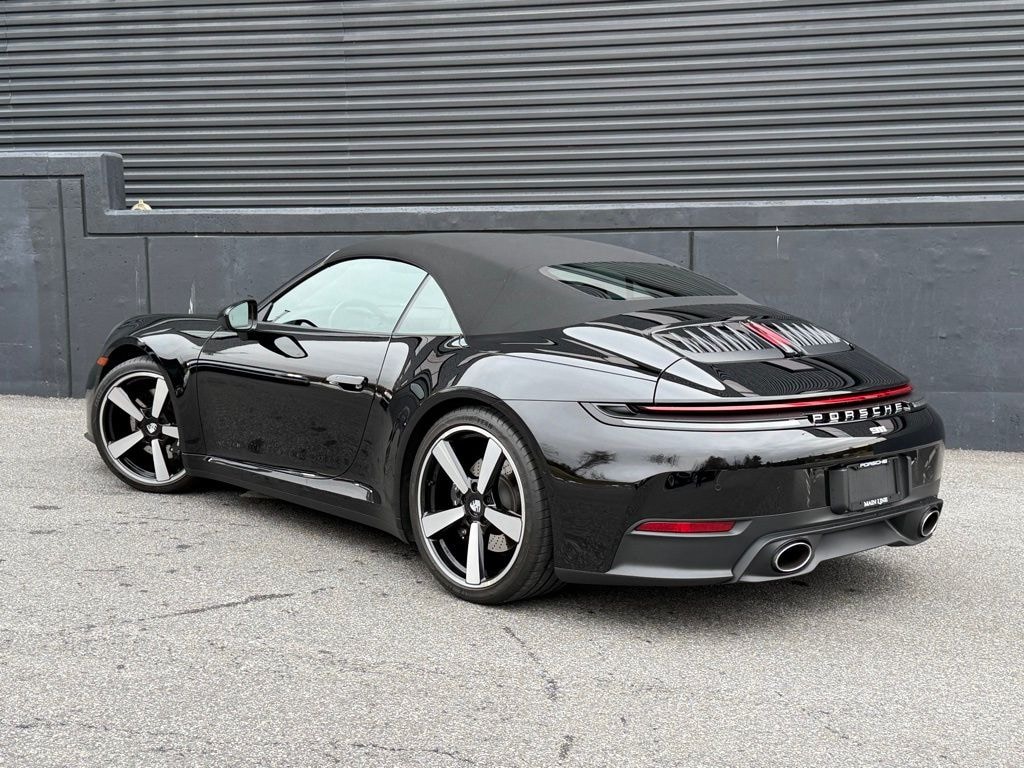 Certified 2025 Porsche 911 Carrera Convertible