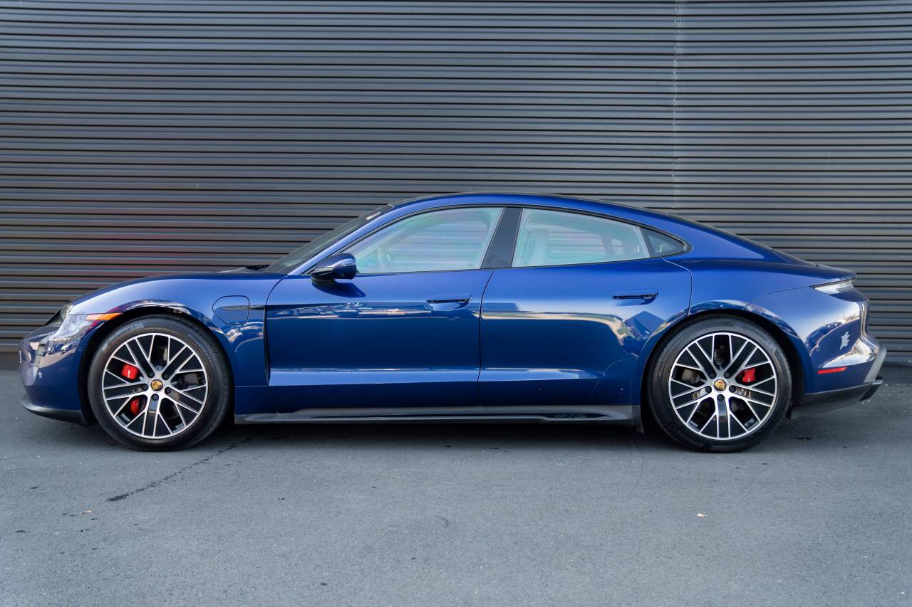 Certified 2024 Porsche Taycan GTS with VIN WP0AD2Y10RSA47082 for sale in Lawrence Township, NJ