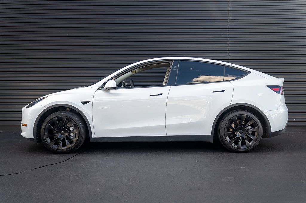 Used 2023 Tesla Model Y Long Range with VIN 7SAYGDEE4PF844339 for sale in Lawrence Township, NJ