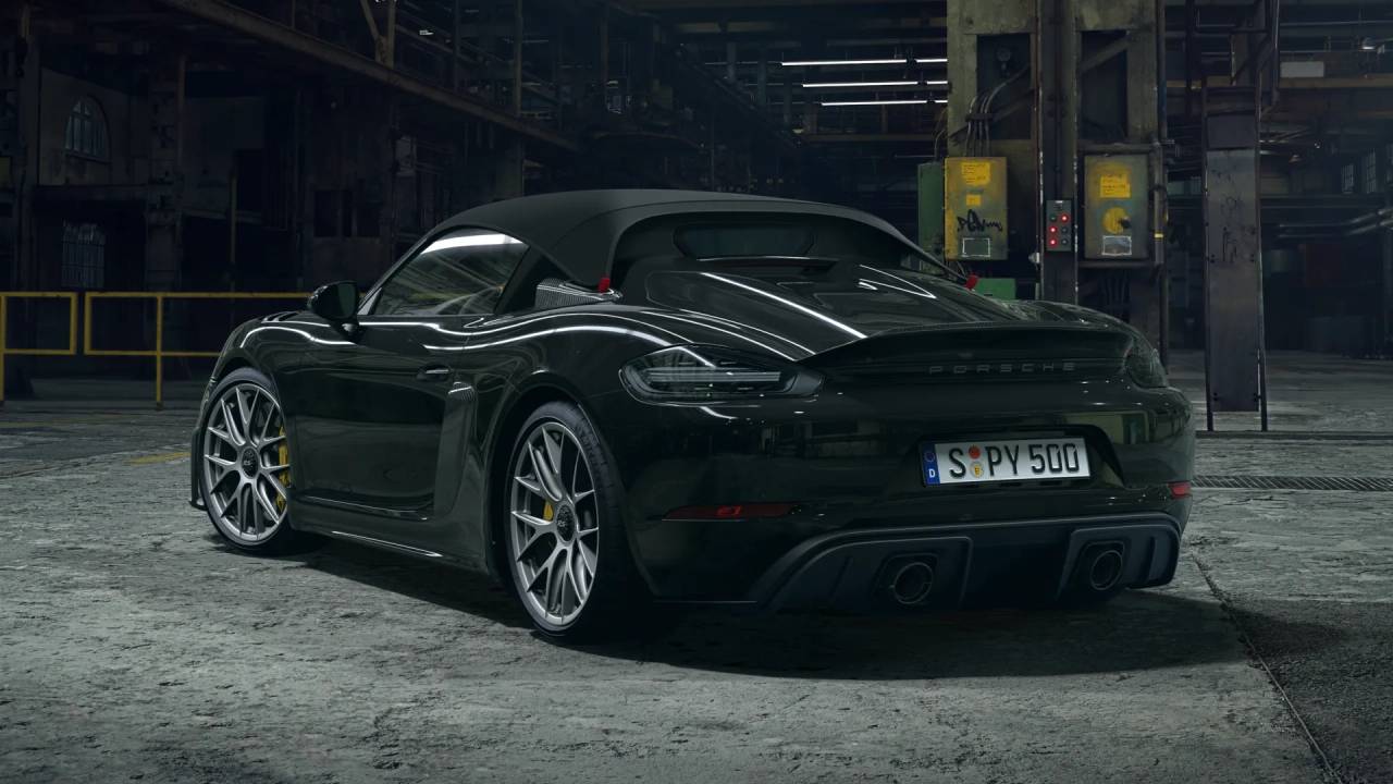 2025 Porsche Boxster Spyder photo 3