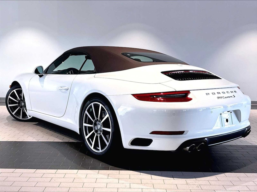 Certified 2017 Porsche 911 Carrera S Cabriolet Convertible