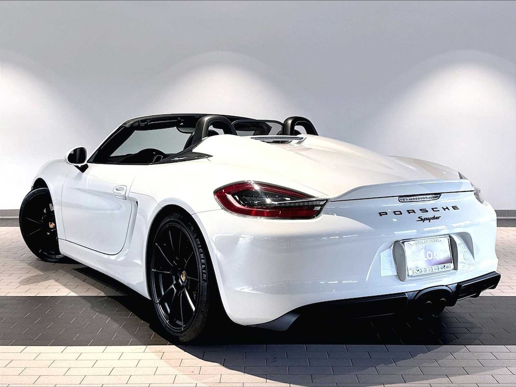Certified 2016 Porsche Boxster Spyder 2dr Roadster Convertible