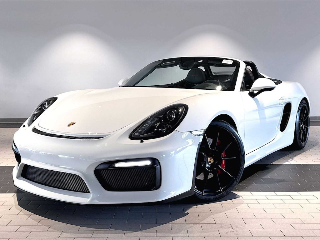 Certified 2016 Porsche Boxster Spyder 2dr Roadster Convertible