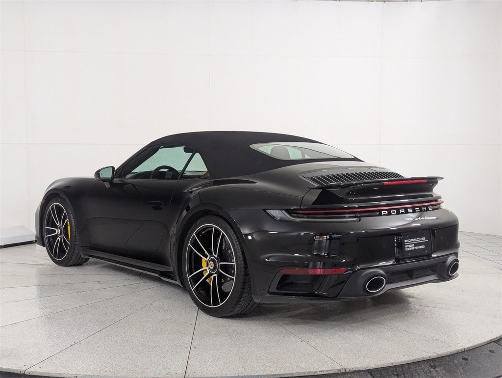 Certified 2022 Porsche 911 Turbo S Convertible